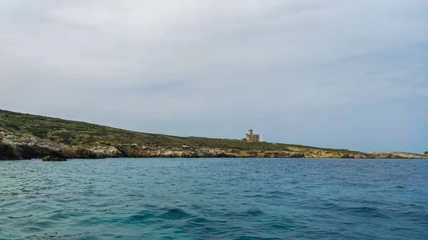 Ιταλία Ιούλιος 2022 Υπέροχη Θάλασσα Και Φύση Στα Νησιά Tremiti — Φωτογραφία Αρχείου