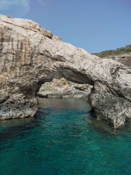 イタリア 2022年7月 プーリア州のトレミティ諸島の素晴らしい海と自然 — ストック写真