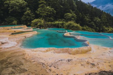 Manzaralı Aba Dağı manzarası, Sichuan