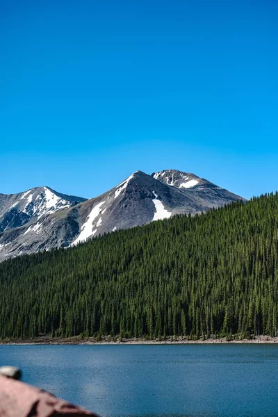 Mountain Looking Lake Leadville Colorado — Stock Photo, Image