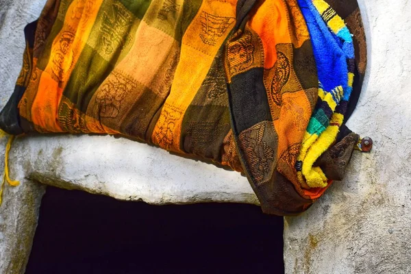 Closeup Shot Colorful Cloth — Stock Photo, Image