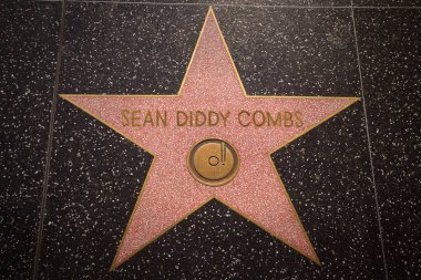 Sean Diddy Combs 'un Hollywood Şöhret Yolu yıldızı