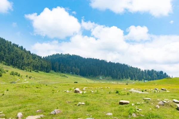 Hügel Voller Felsen Gulmarg Jammu Und Kaschmir Indien — Stockfoto