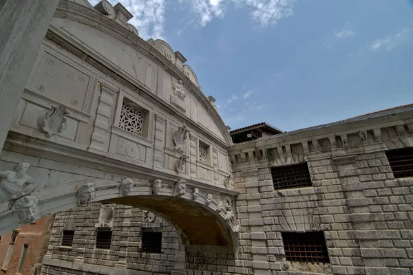 Çekmeler Köprüsü Talya Nın Venedik Şehrindeki Doge Sarayı — Stok fotoğraf