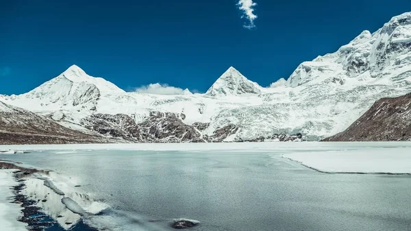 Krásná Krajina Tibetském Ledovci — Stock fotografie