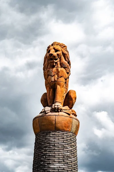 Plan Vertical Monument Aux Lions — Photo