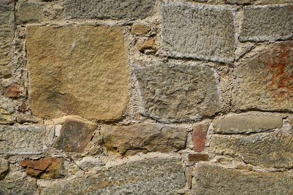 Closeup Old Stone Wall Perfect Background — Stock Photo, Image