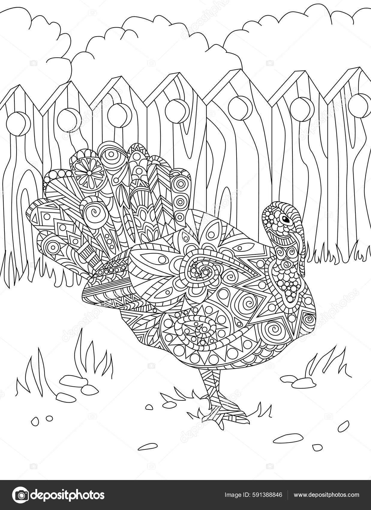 Desenhos para colorir gratuitos de Pássaros para imprimir e colorir -  Pássaros - Coloring Pages for Adults