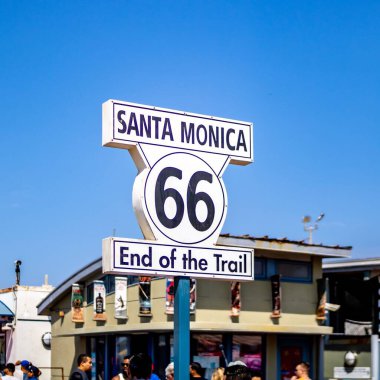 Santa Monica 'daki 66. Yol.