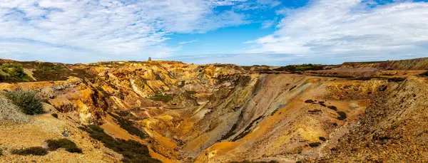 Naturskønt Landskab Bjergene Solrig Dag - Stock-foto