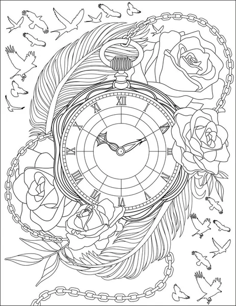 Desenhos para colorir gratuitos de Flores e vegetação para imprimir -  Flores e vegetação - Coloring Pages for Adults