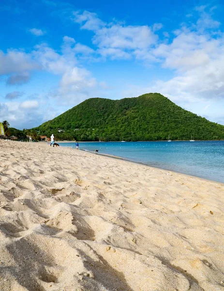 Vertical Daytime View Beach Caribbean — Stock Photo, Image