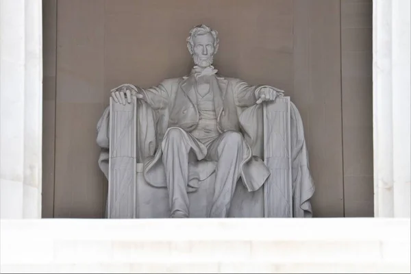 ワシントンDcのリンカーン像 — ストック写真