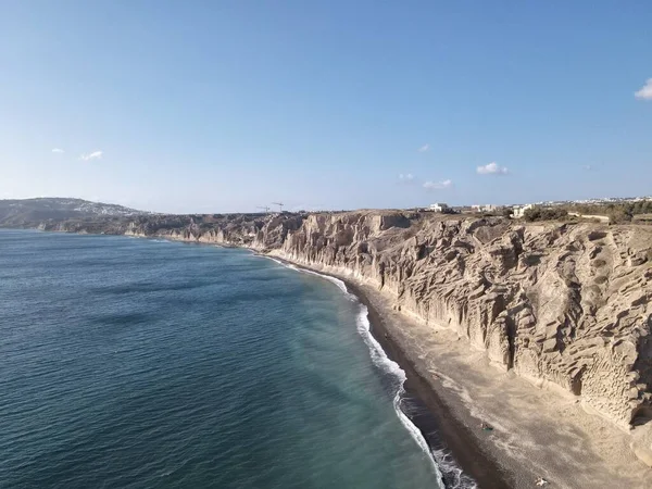 Beautiful View Cliffs Clear Sea Sunny Day — Stock Photo, Image