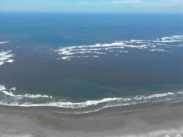 Una Vista Aérea Del Paisaje Marino Espino Usulutan Salvador América —  Fotos de Stock