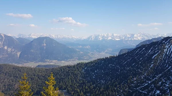 View Notkarspitze Mountain Ammergau Alps — Stock Photo, Image