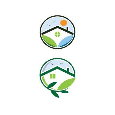 Beyaz arka planda şirket ya da marka logolarının iki örneği