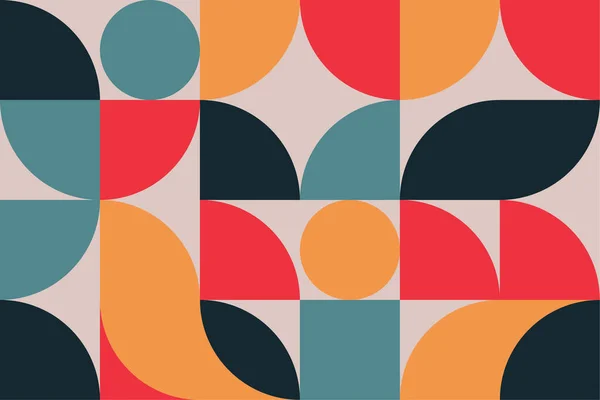 Геометрический Постер Простой Формой Фигурой Абстрактный Дизайн Обоев — стоковый вектор