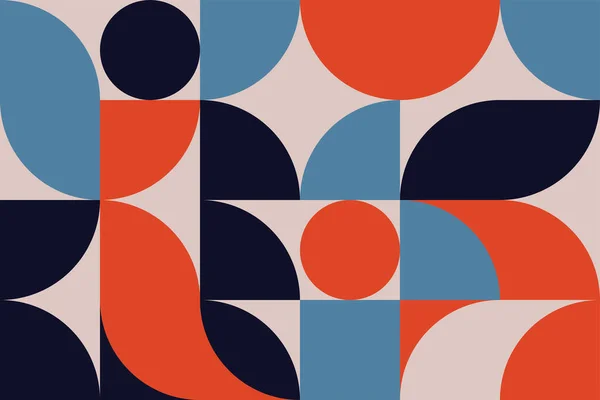 Геометрический Постер Простой Формой Фигурой Абстрактный Дизайн Обоев — стоковый вектор