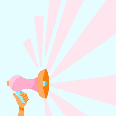 El ele tutuşmanın bir çizimi. Güneş ışını ile birlikte duyuru yapıyor.