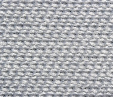 Beyaz sentetik kumaşın ultra-makro dokusu