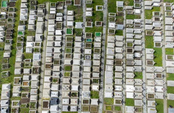 Повітряний Вид Кладовище Регіні — стокове фото