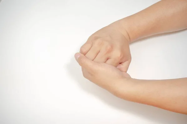 Demonstration Proper Hand Washing Method — Stock Photo, Image