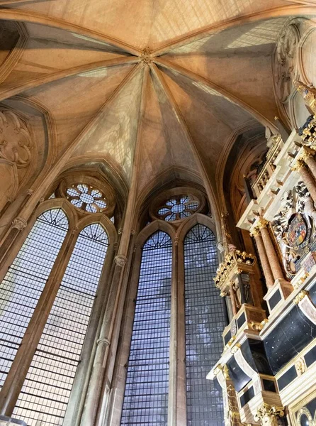 Techo Abovedado Una Capilla Abadía Westminster Londres Inglaterra — Foto de Stock