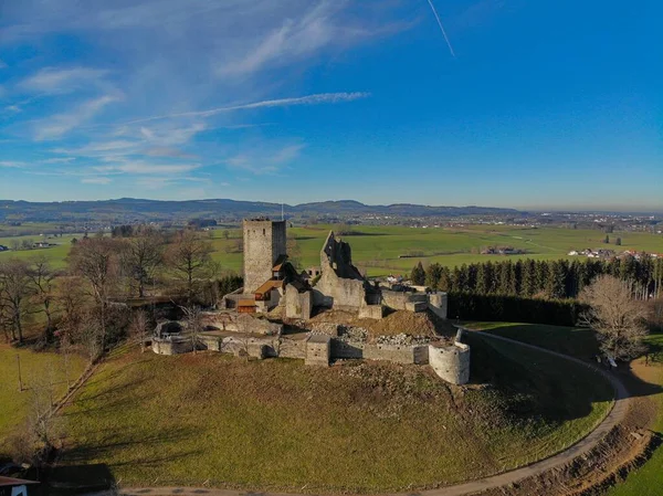 Eine Schöne Aufnahme Von Burg Sulzberg Deutschland — Stockfoto