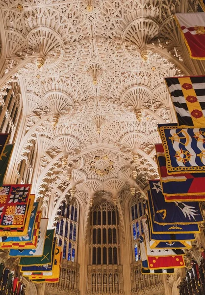 Ein Innenraum Der Westminster Abbey London England — Stockfoto