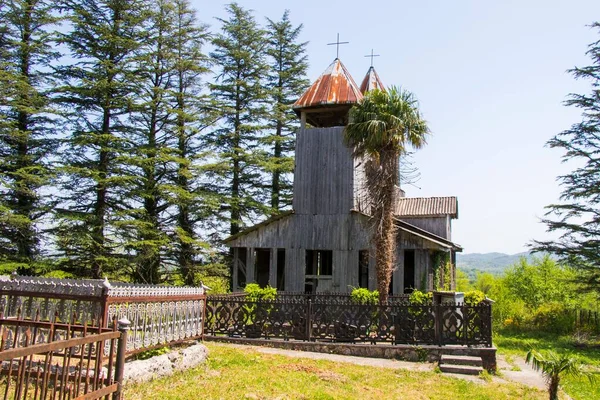 Old Wooden Church Georgia — Stock Photo, Image