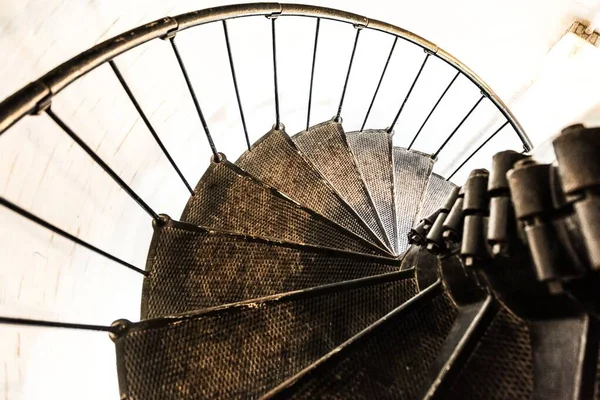 Спиральная Лестница Маяка — стоковое фото