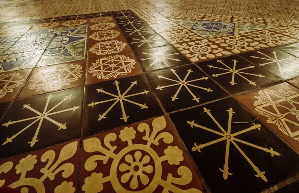 Όμορφο Πάτωμα Του Κεφαλαίου Σπίτι Στο York Minster Cathedral York — Φωτογραφία Αρχείου
