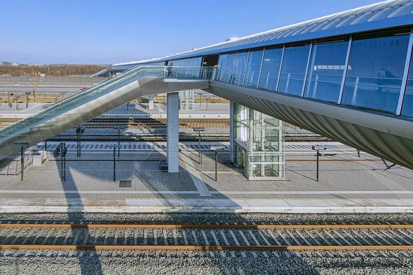Newly Built Koge Nord Station — Stock Photo, Image