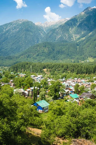 Viewers Top Hill Aru Valley Pahalgam Kashmir India — Stock Photo, Image