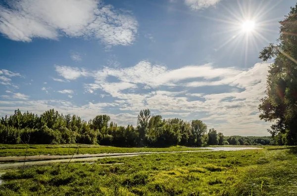 Güneşli Bir Günde Sodros Milli Parkı Nın Güzel Bir Manzarası — Stok fotoğraf