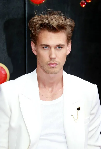 Austin Butler Deltar Specialvisningen Elvis Storbritannien Bfi Southbank Den Maj — Stockfoto