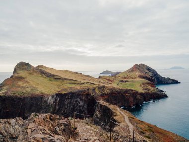 Portekiz, Madeira 'da güzel bir kıyı manzarası