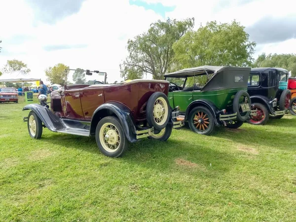 Chascomus Argentina Abril 2022 Autos Antiguos Década 1920 Campo Vista — Foto de Stock