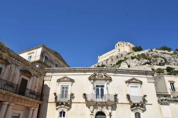 Edifício Cidade Ragusa Sicília Itália — Fotografia de Stock