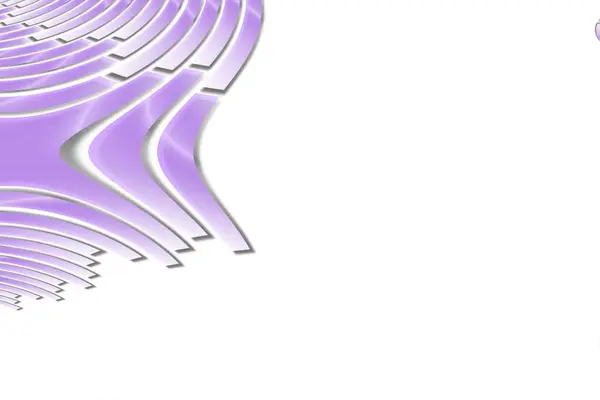 Простые Обои Белым Фоном Фиолетовым Рисунком Верхним Левым Углом — стоковое фото