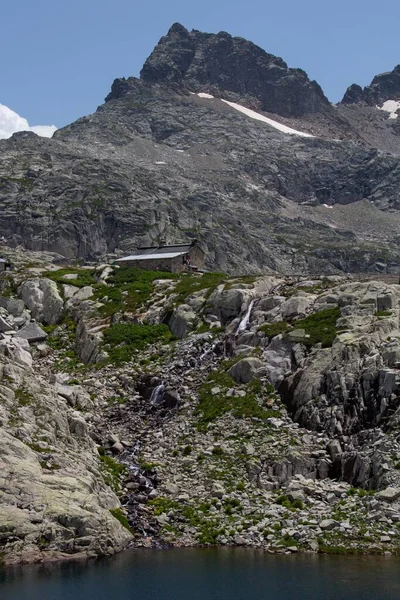 Una Hermosa Vista Las Montañas Los Pirineos Francia — Foto de Stock