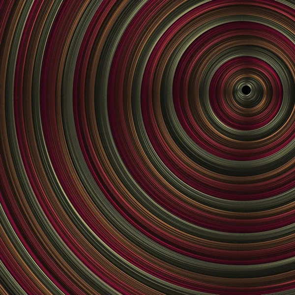 Abstract Verschillende Grootte Metalen Ringen Cirkel Strepen Kleurrijke Spiraalvormige Achtergrond — Stockfoto