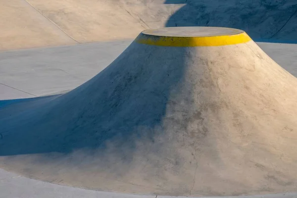 Μέρος Ενός Εξωτερικού Skatepark Έννοια Skateboard — Φωτογραφία Αρχείου