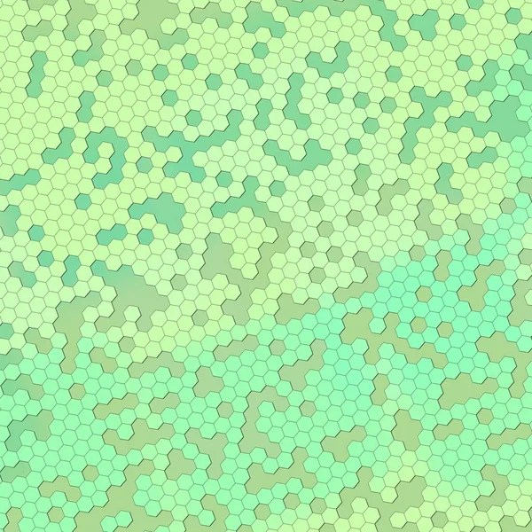 Astratto Multicolore Basso Poli Mosaico Esagono Stile Sfondo Luminoso Geometrico — Foto Stock