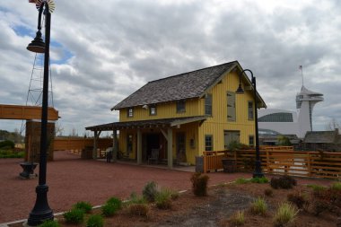 Union City, TN 'deki Amerika Discovery Park' ın güzel görüntüsü..