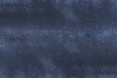 Beyaz küçük uzay yıldızlı mavi bir arkaplan çizimi