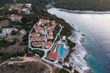 Emelisse Doğa Tatil Köyü 'nün havadan görünüşü