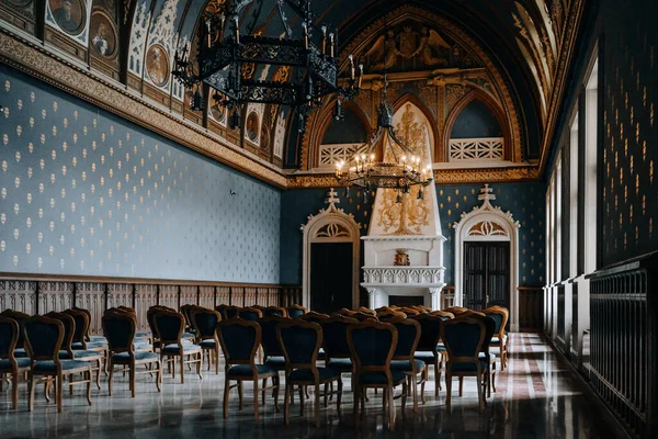 Interior Meeting Hall Culture Palace Iasi Romania — Stock Photo, Image
