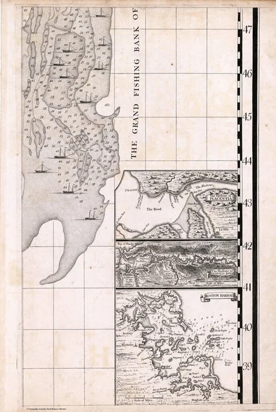 Amerika Daki Ngiliz Mparatorluğu Nun Yüzyıl Haritasının Bir Çizimi — Stok fotoğraf